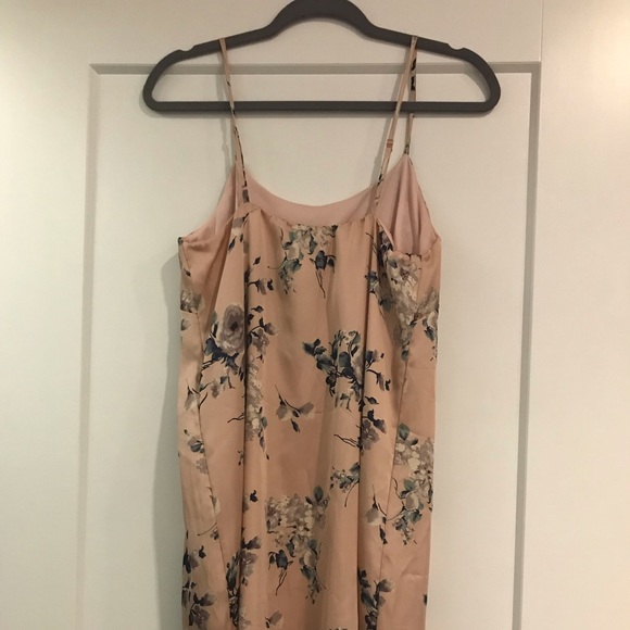 NWT Silk Floral Dress - Picture 2 of 4
